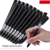 Stylos à bille 520pcs stylo gel ensemble neutre lisse écriture fastdry signature 05mm encre noire recharge fournitures de papeterie scolaire 230523