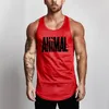 Mens tanktops Summer Brand Fitness Top Men Bodybuilding Gyms Kleding Shirt Slim Fit Vesten Mesh Singlets Muscle 230524