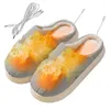 Tappeti Pantofole riscaldate Stivali scaldapiedi USB elettrici Stivali pantofola per uomo e donna Regali invernali Regalo di Natale