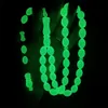Kleding Moslim rozenkrans Tasbih Glow in Dark Green Luminoushars 10*14mm Ovale vorm 33 Gebedschalen Islamitische Misbaha Tesbih