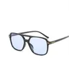 Szklanki Fords niebieski tf oculos sol toms prostokąt Sliver Sun Sun Sunglasses Oww Kościa de Men Men Masculino Uv400 Designer