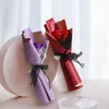 Fleurs décoratives savon Rose Bouquet saint valentin cadeau pour ami mariage décorations pour la maison tenant artificiel