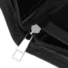 Pochettes à bijoux 1 PC noir stylo plume couleur PU cuir mallette de rangement support pour 48
