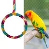 Autres fournitures pour oiseaux balançoire utile perroquet créatif Structure stable anneau suspendu jouet divertissant