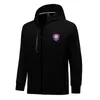 Orlando City SC hommes vestes automne manteau chaud loisirs en plein air jogging sweat à capuche fermeture éclair complète à manches longues veste de sport décontractée