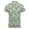 Heren Polo's Paasdag Casual T-shirts en bloemenpolo shirts Nieuwheid shirt strand strand korte mouw aangepaste top grote maat