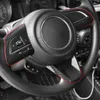 Novos mais recentes adesivos de acabamento de decoração de volante 3pcs de fibra de carbono para Suzuki Jimny 2019 2020 2021 2022 Acessórios para carros