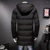 Hommes vers le bas mode hiver hommes épaississement décontracté coton veste extérieur coupe-vent respirant manteau Parka grande taille 10XL 8XL 6XL 5X