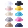 Шляпа шляпы с широкими краями Douhoow Summer Women Women Strail Hat apt and and blate bow watchted beach Sun Shite Сторона женская панама