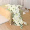 Dekoratif Çiçekler Simülasyon Hidrangea Uzun Masa Çiçek Ziyafet Dekarlık Düğün Dükkan