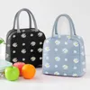 Pacote de mochila Pacote feminino Daisy Printing Hot Lunch Hot Capacity Capacitar Recipiente de alimentos de trabalho Frozen Picnic Isolder Bag P230524