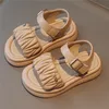 Mode fille sandales été enfants chaussures de plage princesse fête de mariage Sandalia enfant en bas âge Chaussure Enfant enfants chaussures de sport à semelle souple