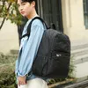 Mochila para homens Nylon Bolsa de viagem ao ar livre à prova d'água de 15,6 polegadas para mochilas da Escola de Adolescentes Casuais Male