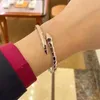 Bangles New European and American Premium Glossy Spring Serpent Bracelet Sier Gold Plated Ladies Fashion Brand Jewelry Gift