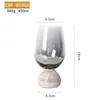 Bottiglie d'acqua Creative Diamond Fat Belly Cup Decorate Whisky Wine Glass Red Cocktail Bar Articoli per la casa Regalo 230523