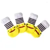 Vêtements pour chiens Chaussettes pour animaux de compagnie pour chiens de taille moyenne Chaussures de plein air Anti-sale Antidérapant CAT G2AB