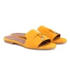 Designer LP Womens Sandals Summer Walk Beach Sliders Luxury Suede Shoe Comfort Flats