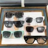 Sunglasses Frames B family's new plate box Men and women's fashion Ins celebrity sunglasses BB0262