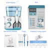 Andere orale hygiëne Waterpluse V300 Huishoudelijk water Flosser Waterdicht 5 Jets Orale Irrigator 4 Types Adapter 800 ml Tank Tanden Reinigingsmiddel Maal Zorgtool 230524