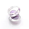With Side Stones Party Resizable Rings Natural Gemstone Oval Finger Adjustable Ring Fashion Jewelry Stone Tigers Eye Rose Quartz Dro Dh2Ky