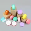 Förpackningsflaskor godisfärg 5g ​​macaron kosmetisk tom cream burkar läppstift läppbalsam container macarons subflaskling diy flaska