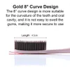 Tandborste 5st/packa stort huvud tandborste koreansk original tandborste med resefall vuxen kol biologiskt nedbrytbar oral hälsa rengöring 230524