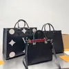 Stilista di alta qualità di lusso onthego borse 3 dimensioni tote GM borsa donna monogrammi stile classico borsa a tracolla pochette in pelle