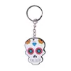 Skeleton Keychain Children's Ryggsäck PVC Silikon Keychain Halloween Keyring Key Chain