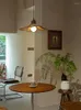 Lâmpadas pendentes decoração de casa luminária de luminárias de penduramento do tipo japonês para sala de jantar el decoração cozinha lâmpada de madeira