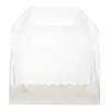 cake box clear package