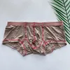 Mutande Moda a vita bassa Intimo da uomo sexy Boxer da uomo Mutandine da uomo Morbidi e confortevoli Slip estivi traspiranti