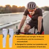 Knäskämpar ärmar för män UV Sun Protection Compression Cover Upf 50 Kylande sportbasket som kör cykelgolf