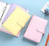 A6 Boş Defter Bağlayıcı Not Defteri 19*13cm Gevşek Yaprak Defterleri PU PU PU FAUX Deri Kapak Dosyası Klasörü Spiral Planlamacılar Scrapbook