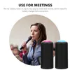 Microphones 4pcs Pratique Utile Maison Robuste Plastique Microphone Couverture Partie Mic Caps Covers