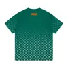22SS 디자이너 편지 인쇄 T 셔츠 티 스웨터 패션 하이 스트리트 반팔 여름 캐주얼 티셔츠 통기성 남성 여성 크루 넥 티 드레스 Wome p-023