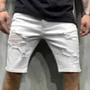 Men's Shorts Mens Shorts Summer Men Plus Size 3XL Fashion Casual Slim Jeans Short High Quality Hole Elastic Denim L230518