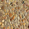 Tapeten, Bodentapete, 3D-lebensechtes Kieselstein-Fliesenbild