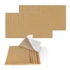 Table Mats 25Pcs Self-adhesive Cork Pad Square Single-sided Adhesive Soft Ceramic Cup For Home Office Kitchen 100 2mm