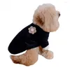 犬のアパレルソフトフリースペットドッグスモールミディアム冬の温かい子犬猫ベストチワワジャケットテディヨーキーシャツセーター
