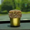 Colorful Diamond CAR Ashtray Cups Style Inlay Rhinestones Dry Herb Tobacco Cigarette Smoking Ash Container Ashtrays LED Lighting Cars Decoration Car Holder DHL