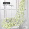 Flores decorativas 135 Flor Head Artificial Cherry Blossom Rose Vine Wall Holding Decoration Rattan Fake Plant Leaf Greath