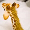 Plüschpuppen, 35–55 cm, echte Plüsch-Giraffe, gefüllt, weich, lebensechte Aanimals, weiche Puppe für Kinder, Heimdekoration, Geburtstagsgeschenk für Kinder 230523