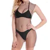 Damenbadebekleidung Frauen Sexy Durchsichtiges Strasskleid Mesh Fishnet Hollow Out Beach Bikni Badeanzug Cover Up für Party Sommer Pool Geschenk