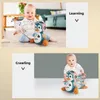 Electronic Pet Toys Baby Crawling Toys Musical Infant poruszanie zabawek tańczących z lekkim maluchem interaktywnym rozwojem