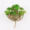 Decoratieve bloemen 24 Hoofd Groene kunstmatige sappige planten Home EL Wedding Party Wall Flower Arrangement Bonsai Fake