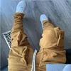 Pantalons pour hommes Automne Hiver Streetwear Poches cargo pour hommes Pantalon de survêtement Pantalon décontracté Jogging H1223 Drop Delivery Vêtements Vêtements Dhvtg