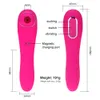 Vibrateurs Vibrateur de succion clinique 2-en-1 Sex Toy Clitoris G-spot Stimulator Pseudopenile Vibrator 10 Vibration Mode Sex Toy 230524