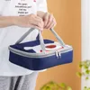 Confezioni zaino in spalla Contenitore per il pranzo caldo in alluminio Contenitore per alimenti portatile per adulti e bambini Bento Cooler Borsa da viaggio isolata per picnic P230524