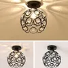 Ceiling Lights Modern K9 Crystal Nordic LED Lamp Interior Decoration Aisle Balcony Kitchen Bedroom Staircase Bathroom Metal Light