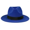 Boinas vintage clássico feltro jazz fedoras chapé grande variação cloche cowboy panamá para homens homens pretos vermelhby jogador de tampa hatberets